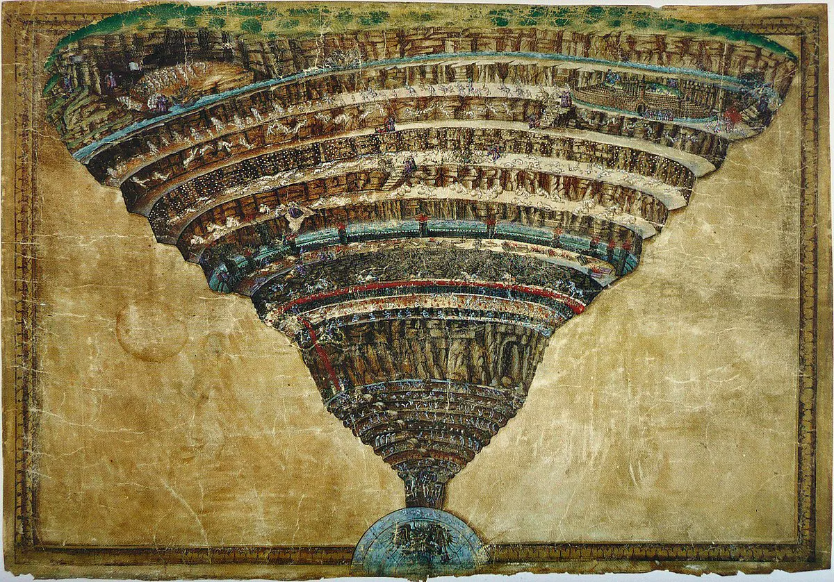 Botticelli la mappa dell inferno