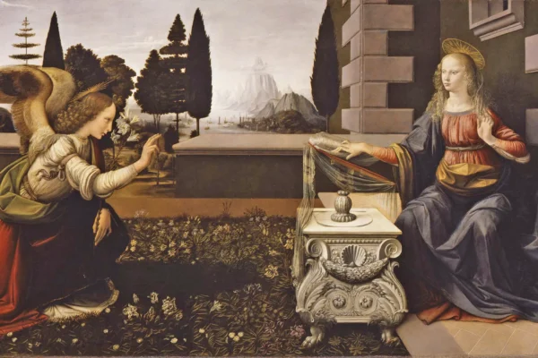 annunciazione leonardo