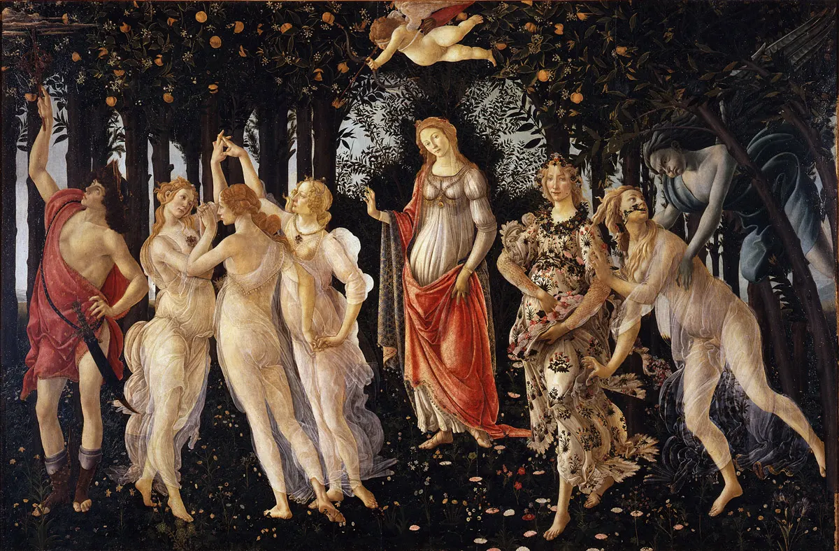 firenze Botticelli primavera