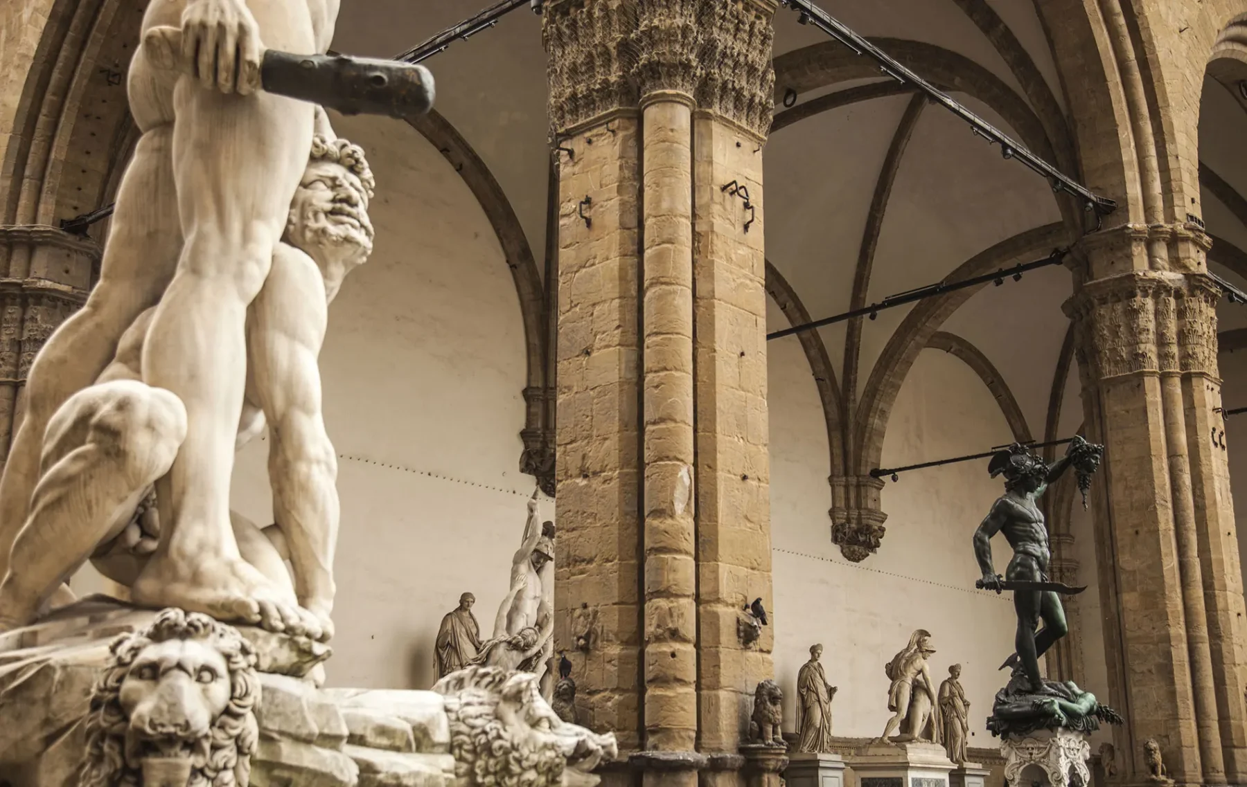 loggia lanzi piazza signoria