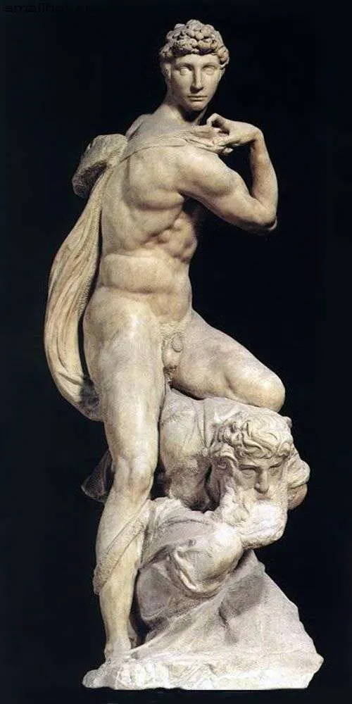 michelangelo genio della vittoria