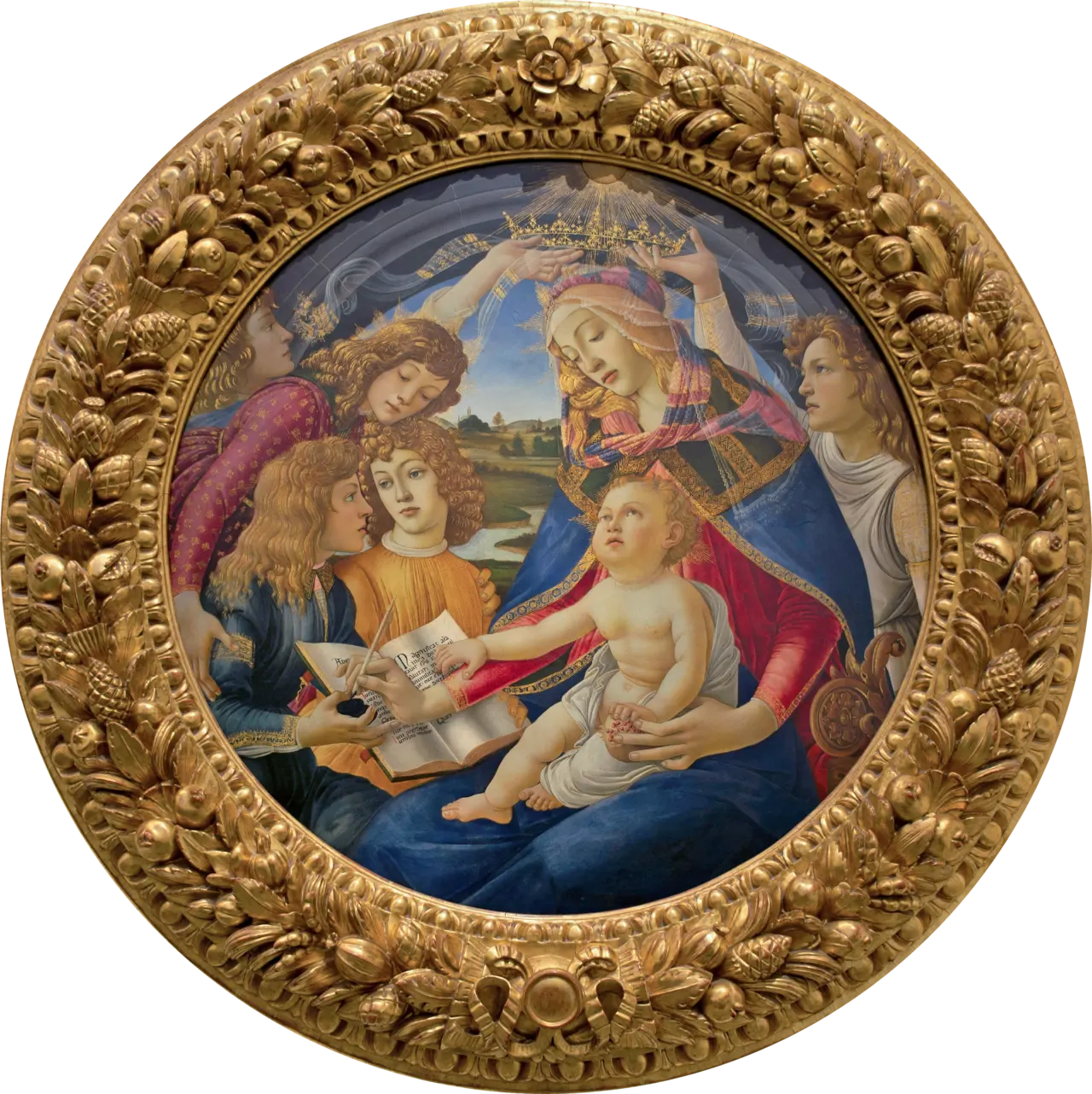 Madonna of the Magnificat uffizi