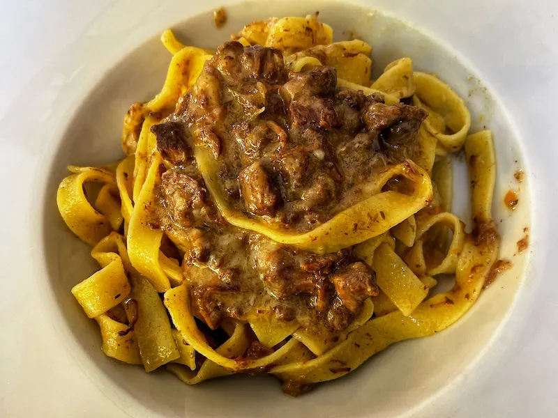 florence pappardelle cinghiale