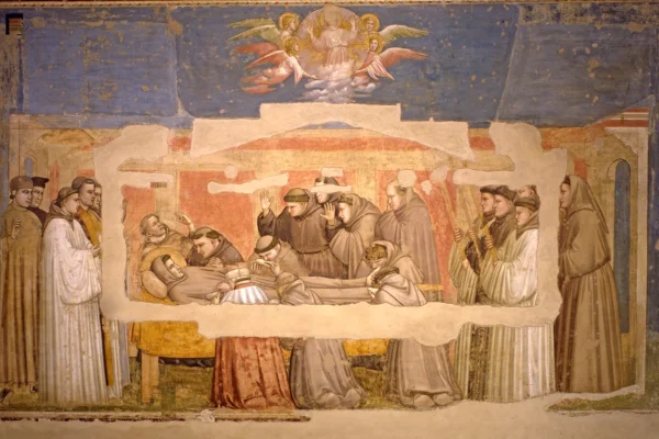 giotto morte di san francesco